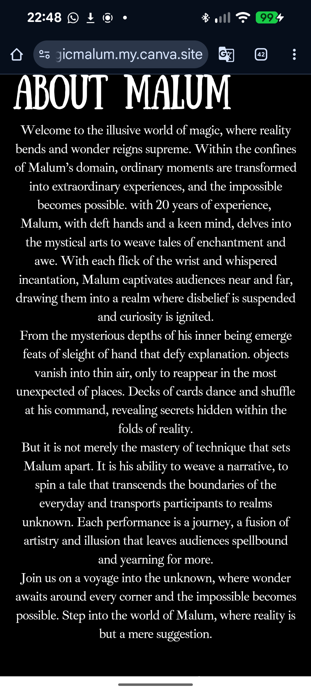 Malum with street art